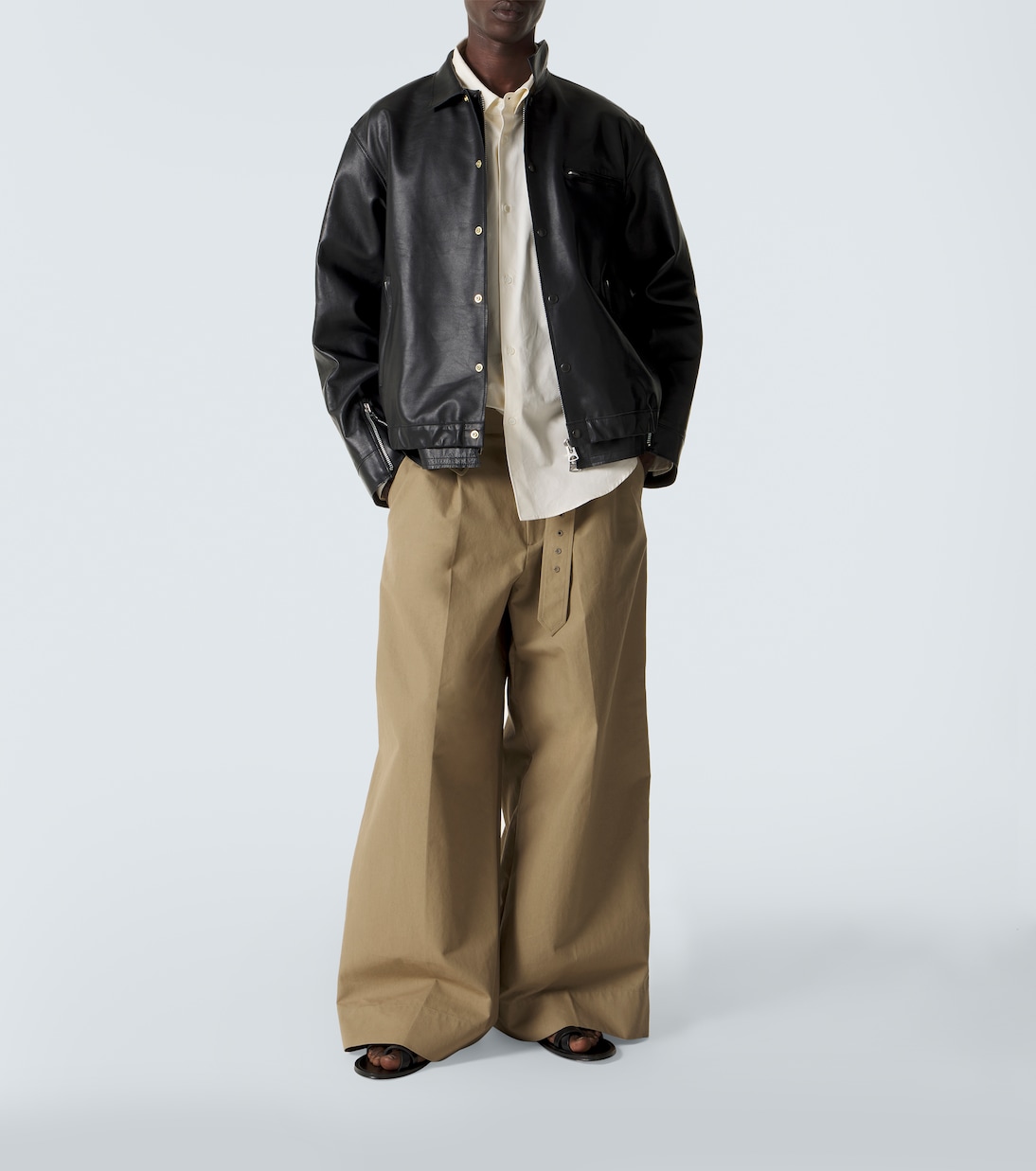 Blouson aus Leder | Sacai