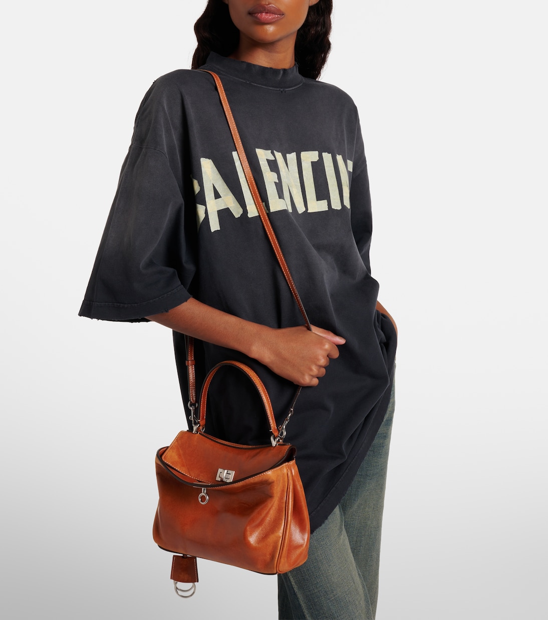 Tote Bag Rodeo Mini aus Leder | Balenciaga