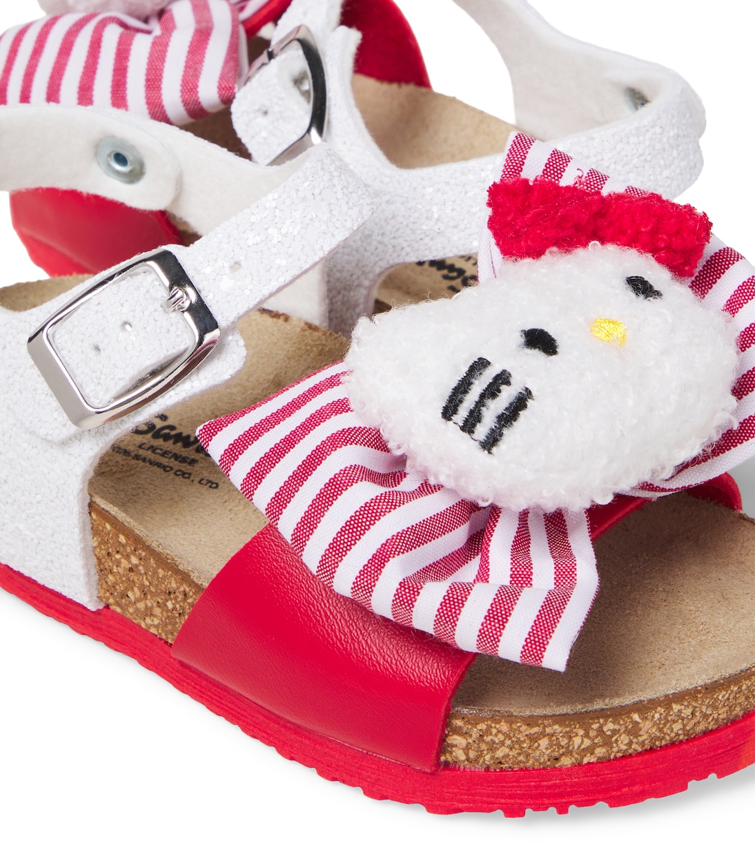 x Hello Kitty bow-detail sandals | Monnalisa