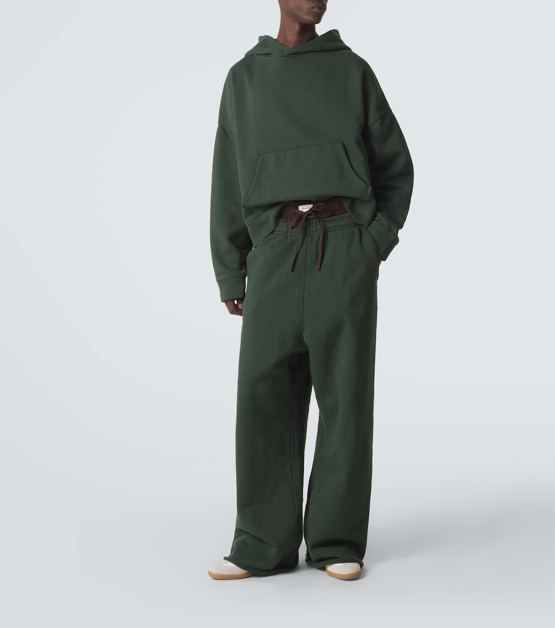 Heavy cotton jersey hoodie | Entire Studios