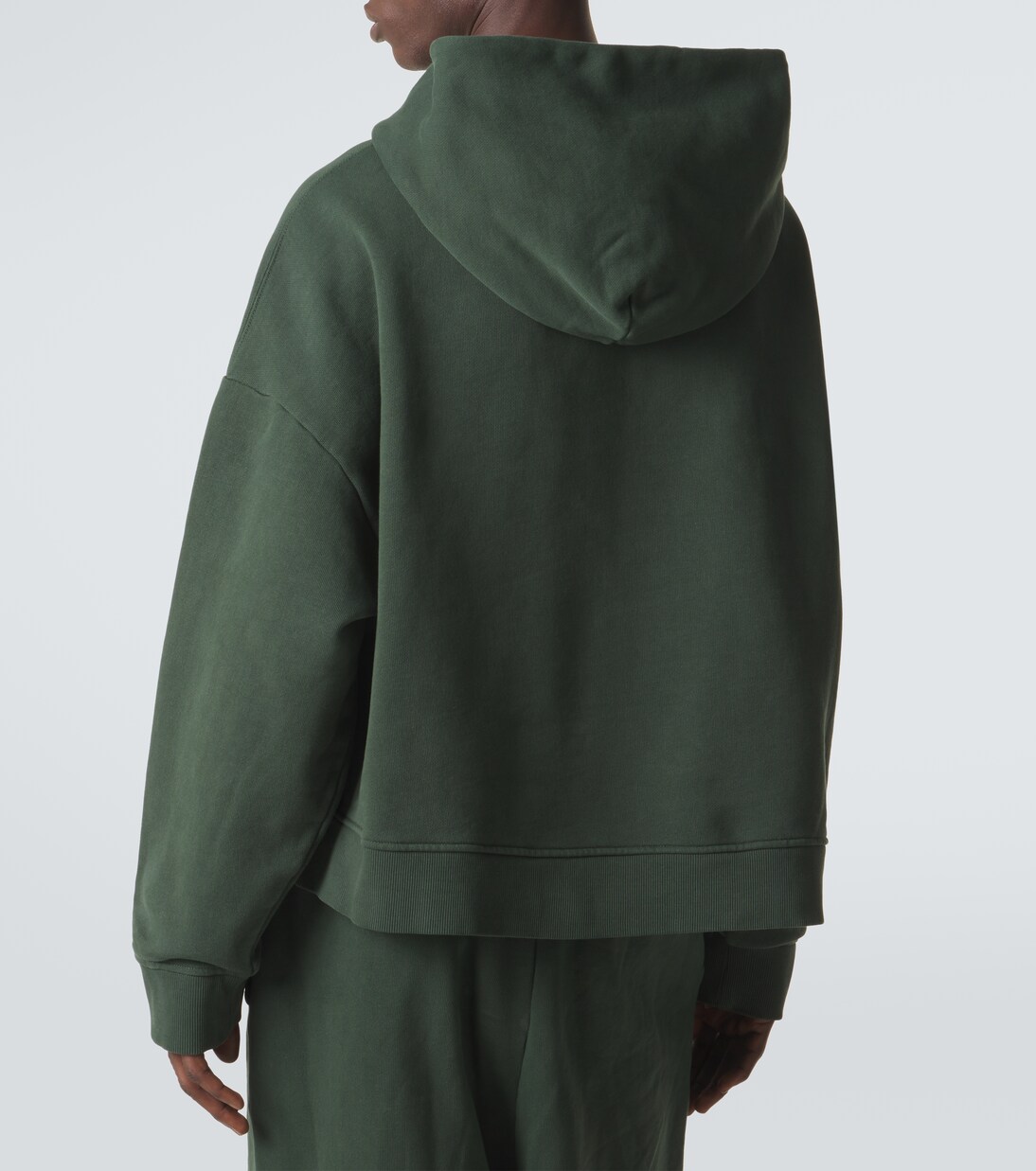 Heavy cotton jersey hoodie | Entire Studios