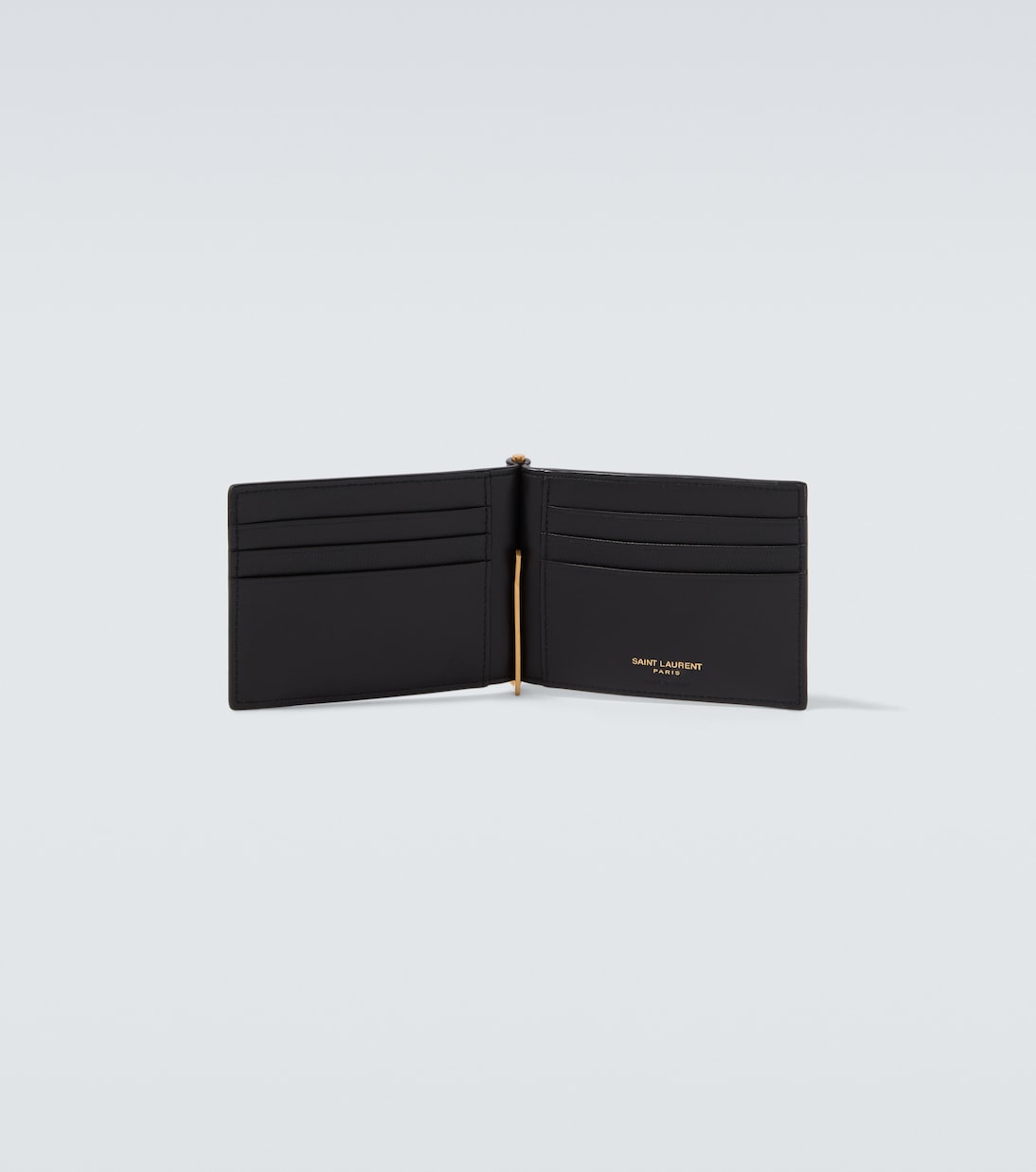 Tiny Cassandre croc-effect leather wallet | Saint Laurent