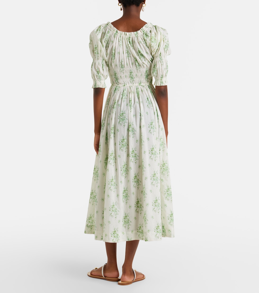 Midikleid Ischia aus Baumwolle | Dôen