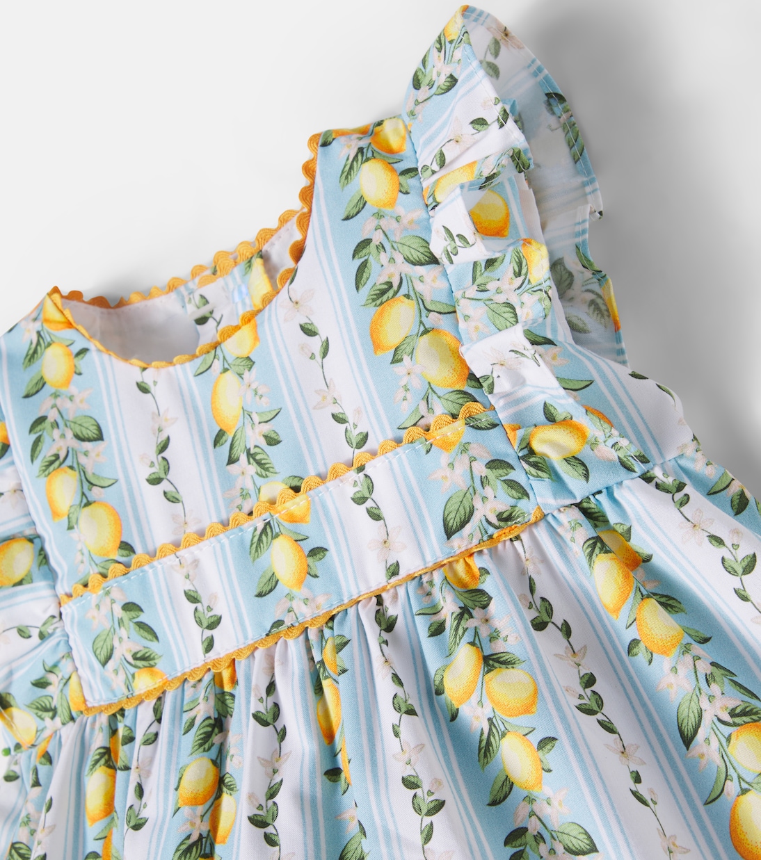 Baby - Abito e culottes Limon in cotone | La Coqueta