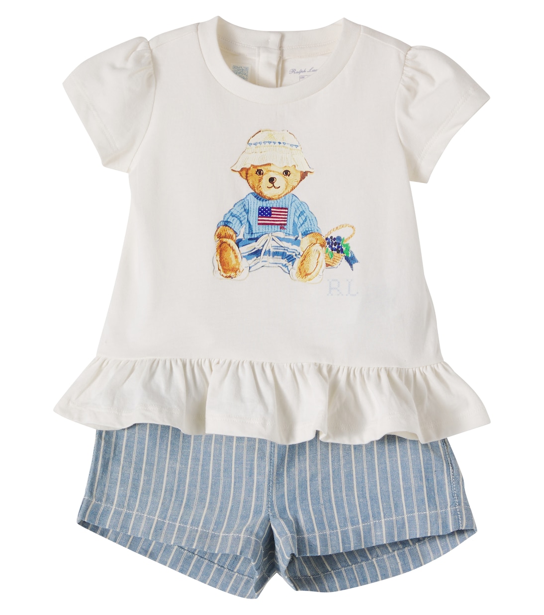 Bebé - set de top y shorts de algodón | Polo Ralph Lauren Kids