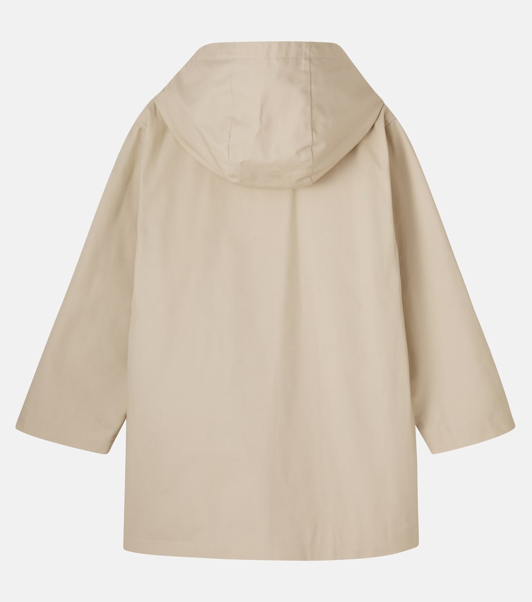 Hooded cotton trench coat | Konges Sløjd