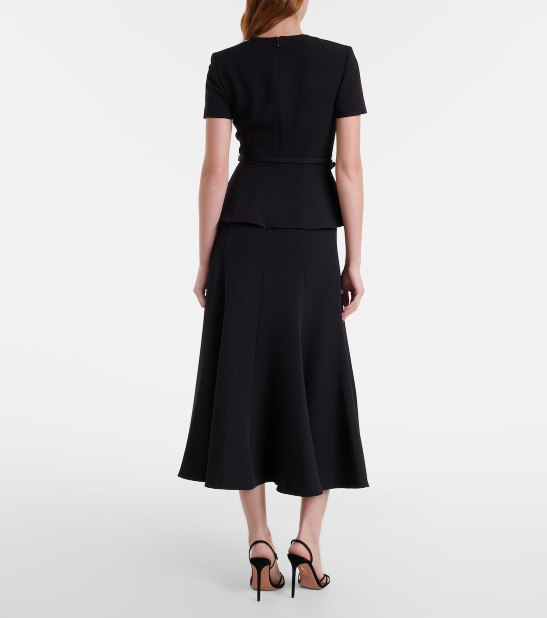 Midikleid aus Crêpe | Roland Mouret