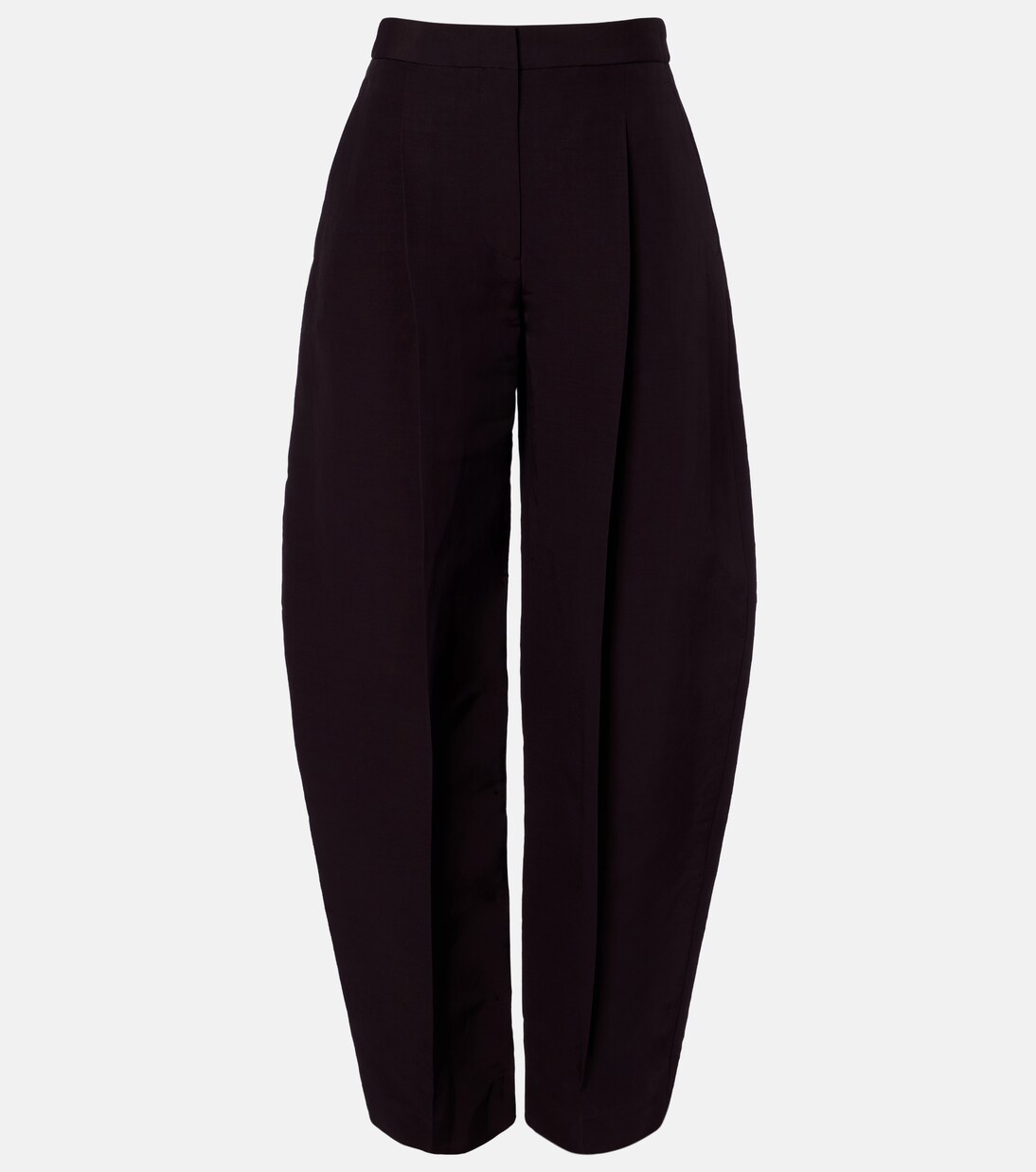 Poplin barrel-leg pants | Alaïa