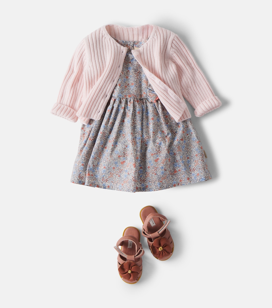 Baby - Body Sofia in cotone con stampa floreale | Wheat