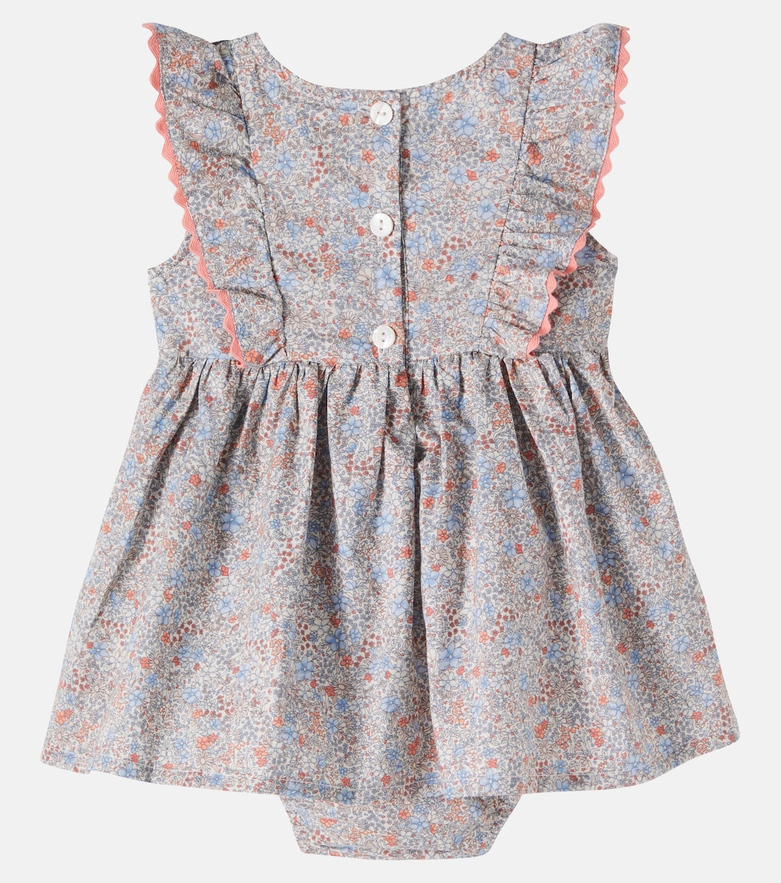 Baby - Body Sofia in cotone con stampa floreale | Wheat