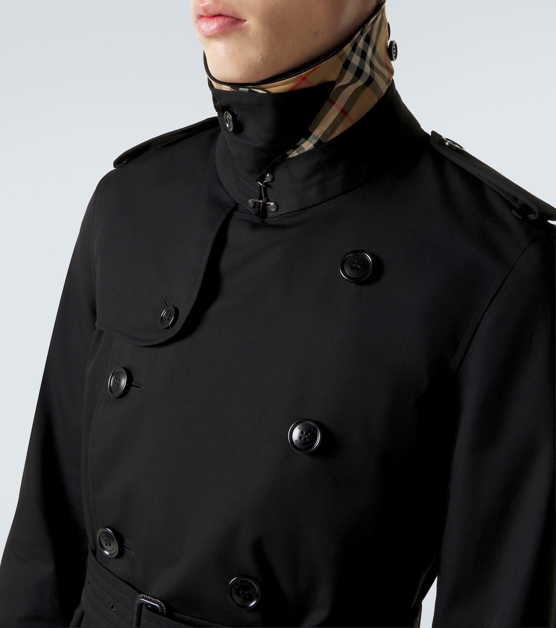 Trench in gabardine di cotone | Burberry