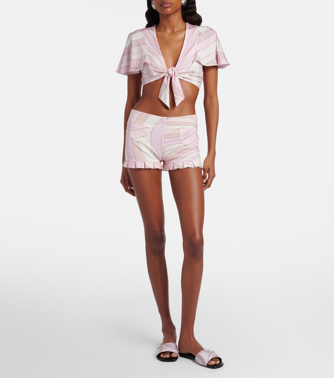 Iride jersey shorts | Pucci
