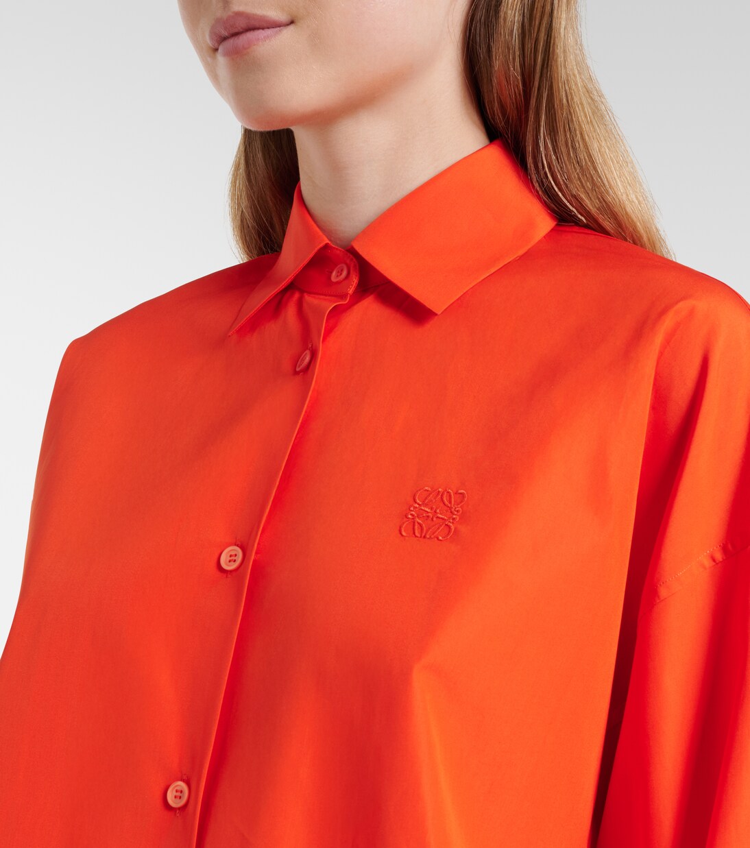 Paula's Ibiza cotton poplin shirt | Loewe