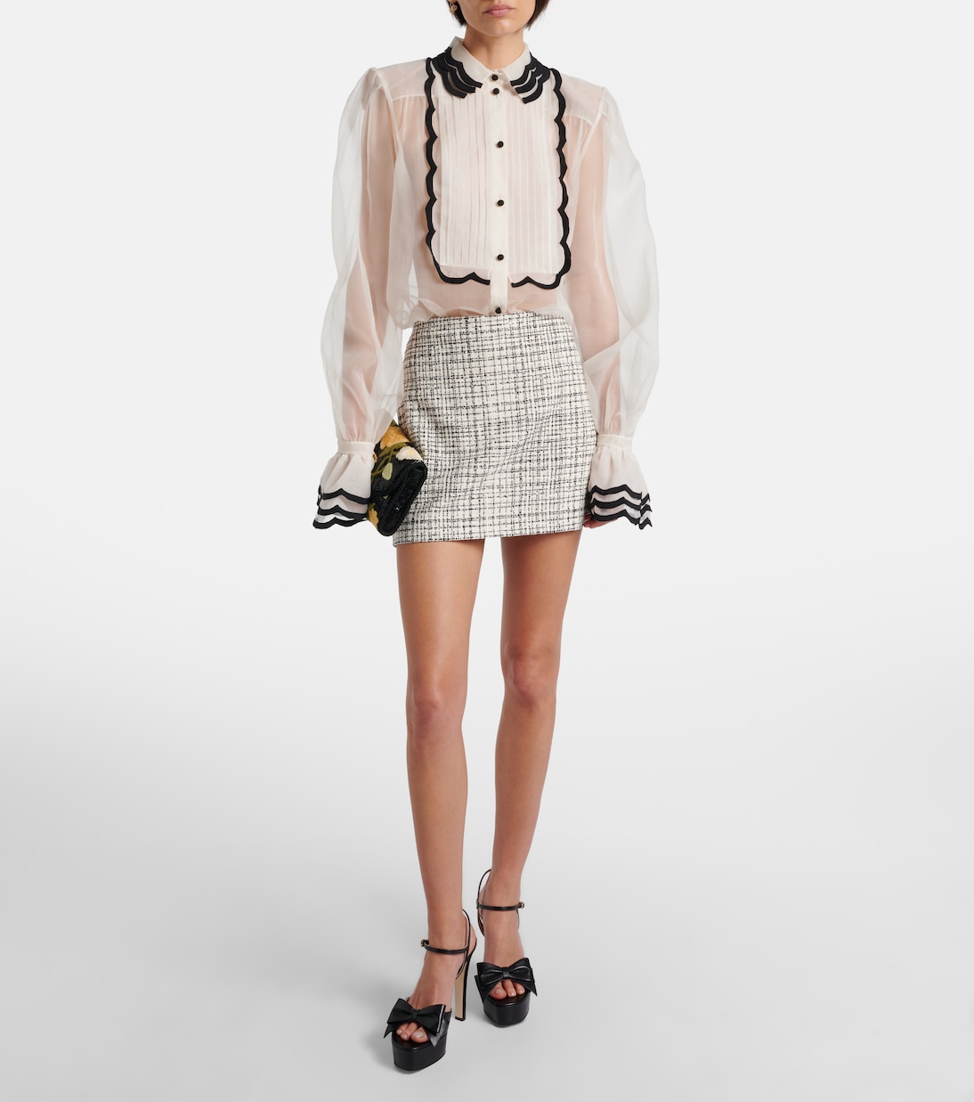Bowow leather platform sandals | Valentino Garavani