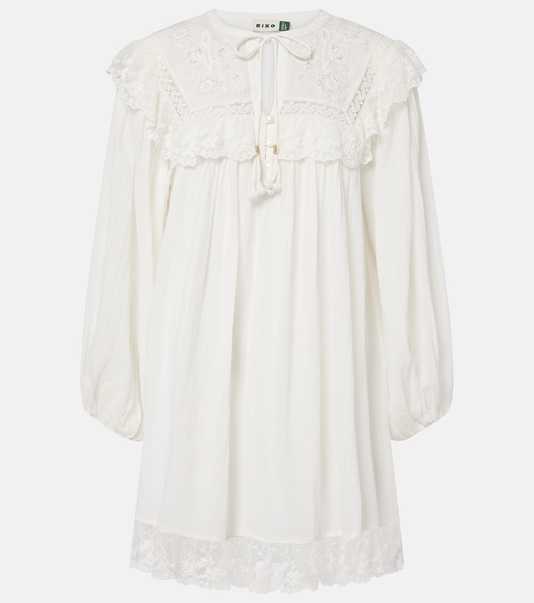 Inez embroidered cotton minidress | Rixo