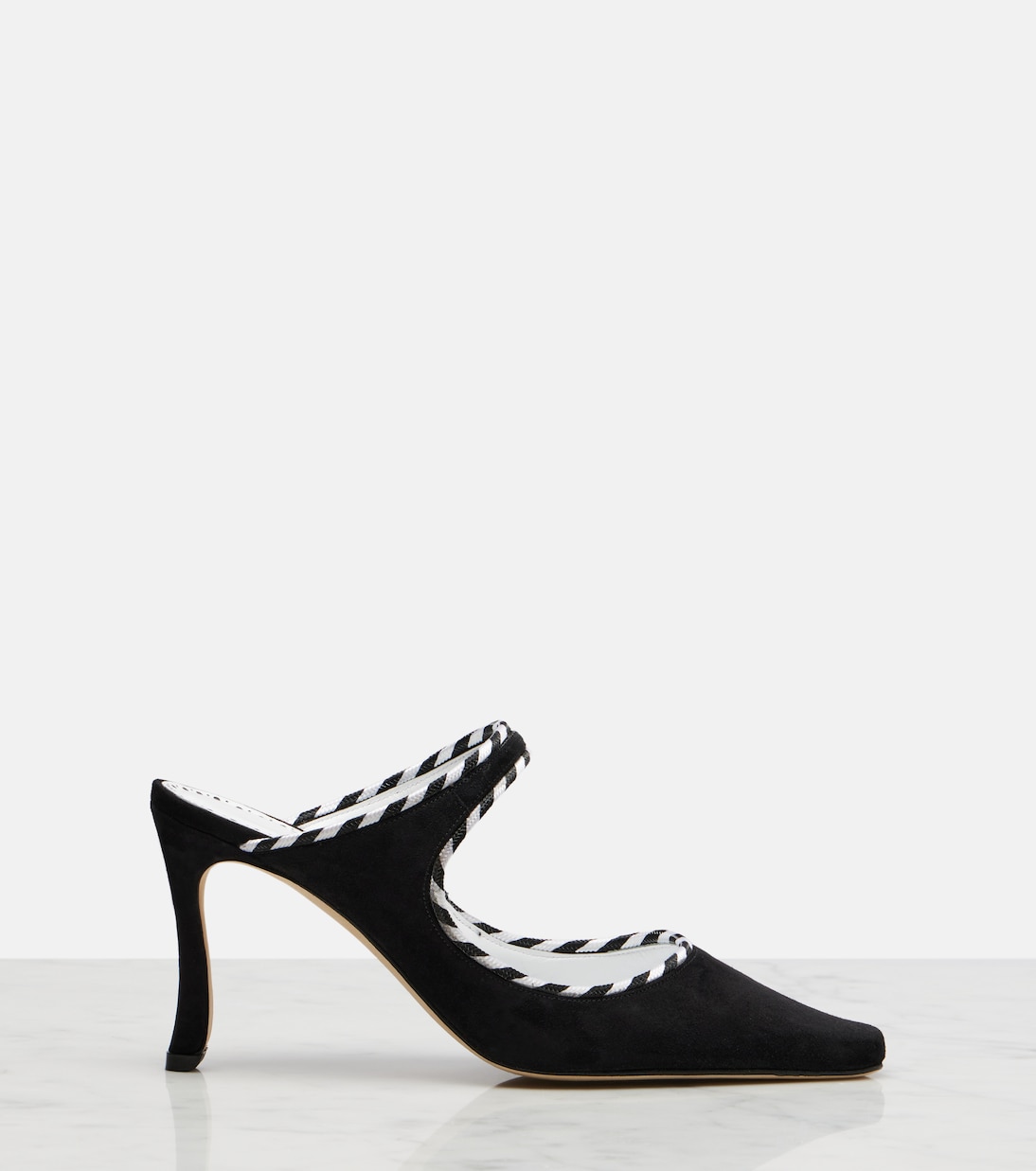Pura suede mules | Manolo Blahnik
