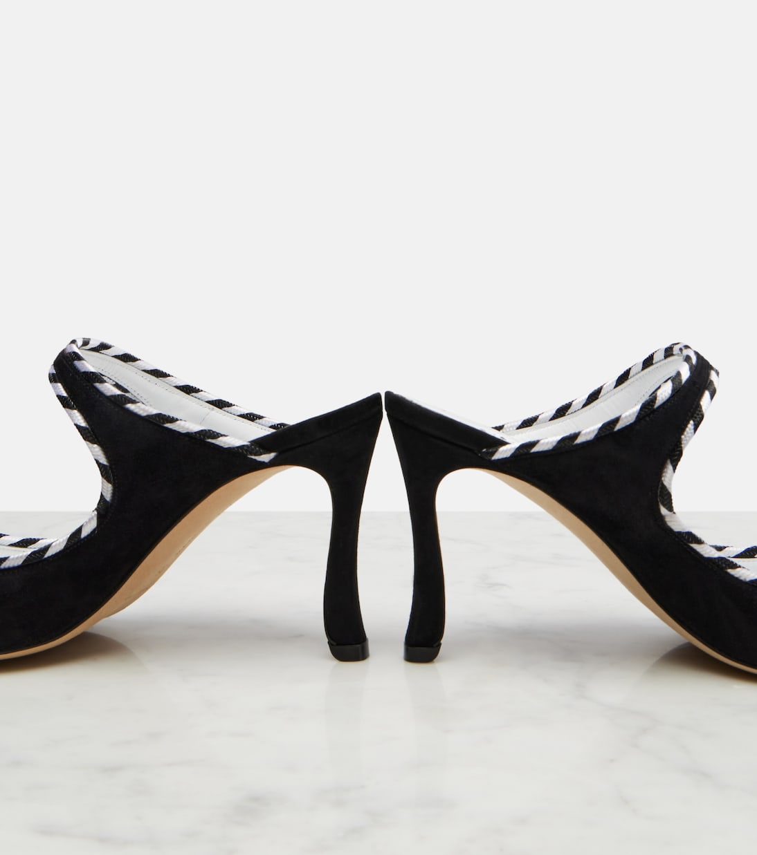 Pura suede mules | Manolo Blahnik
