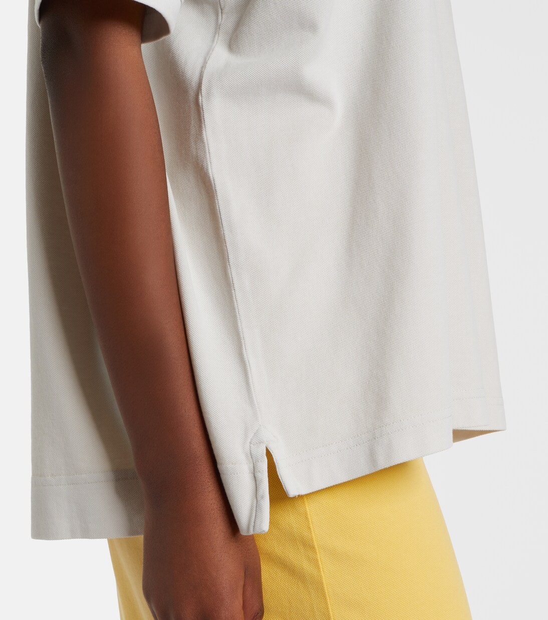 Cotton polo shirt | Acne Studios