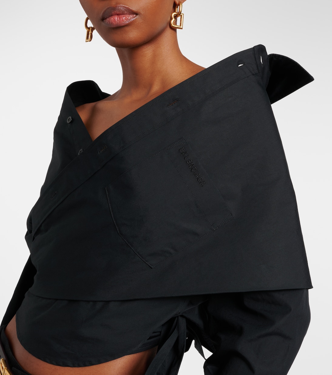 Top de algodón | Balenciaga