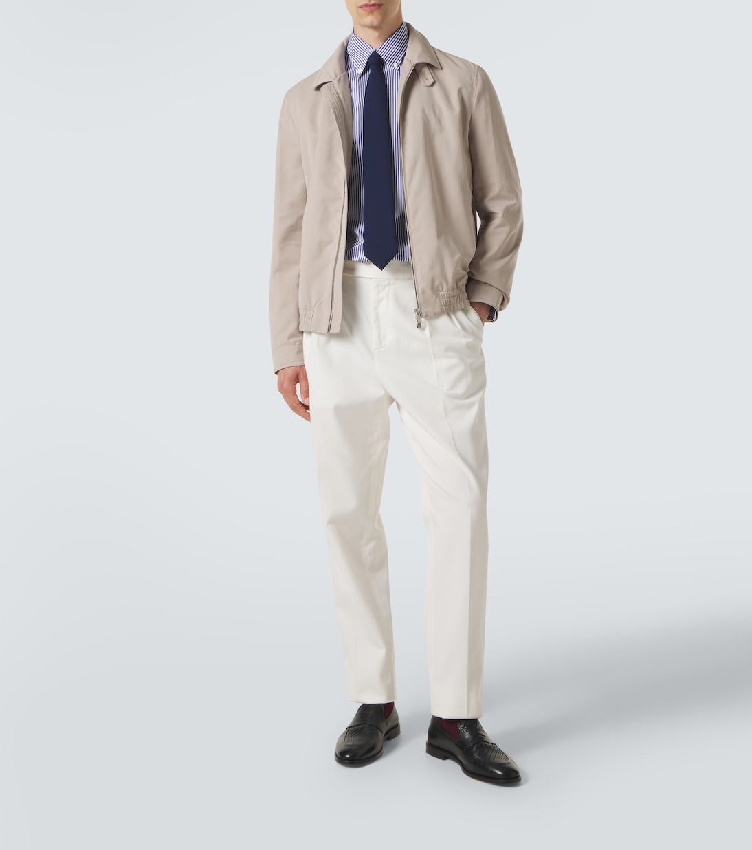 Cotton slim pants | Brunello Cucinelli