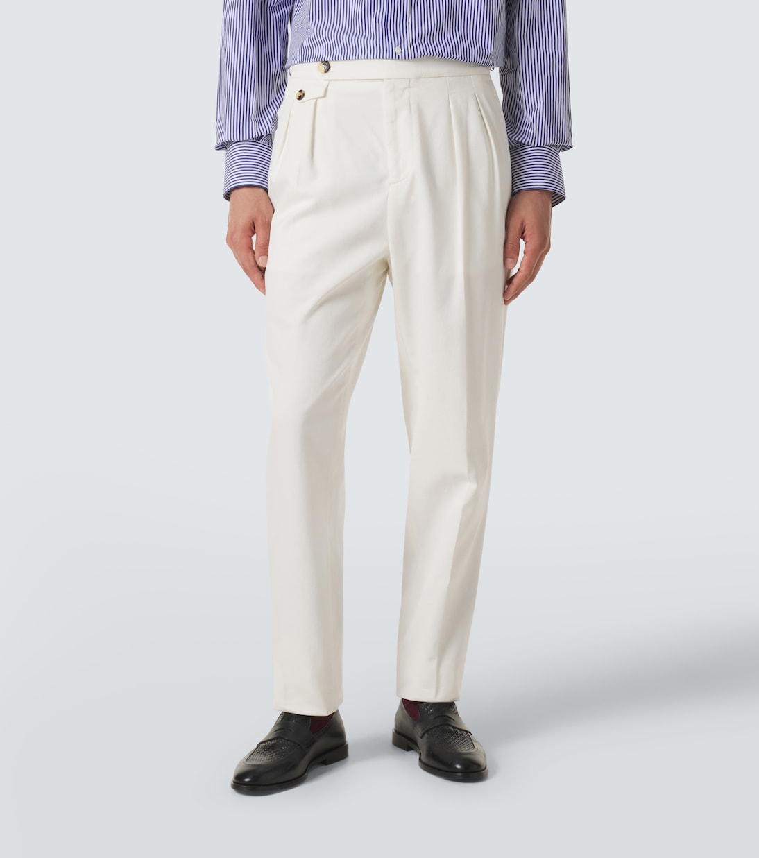Cotton slim pants | Brunello Cucinelli