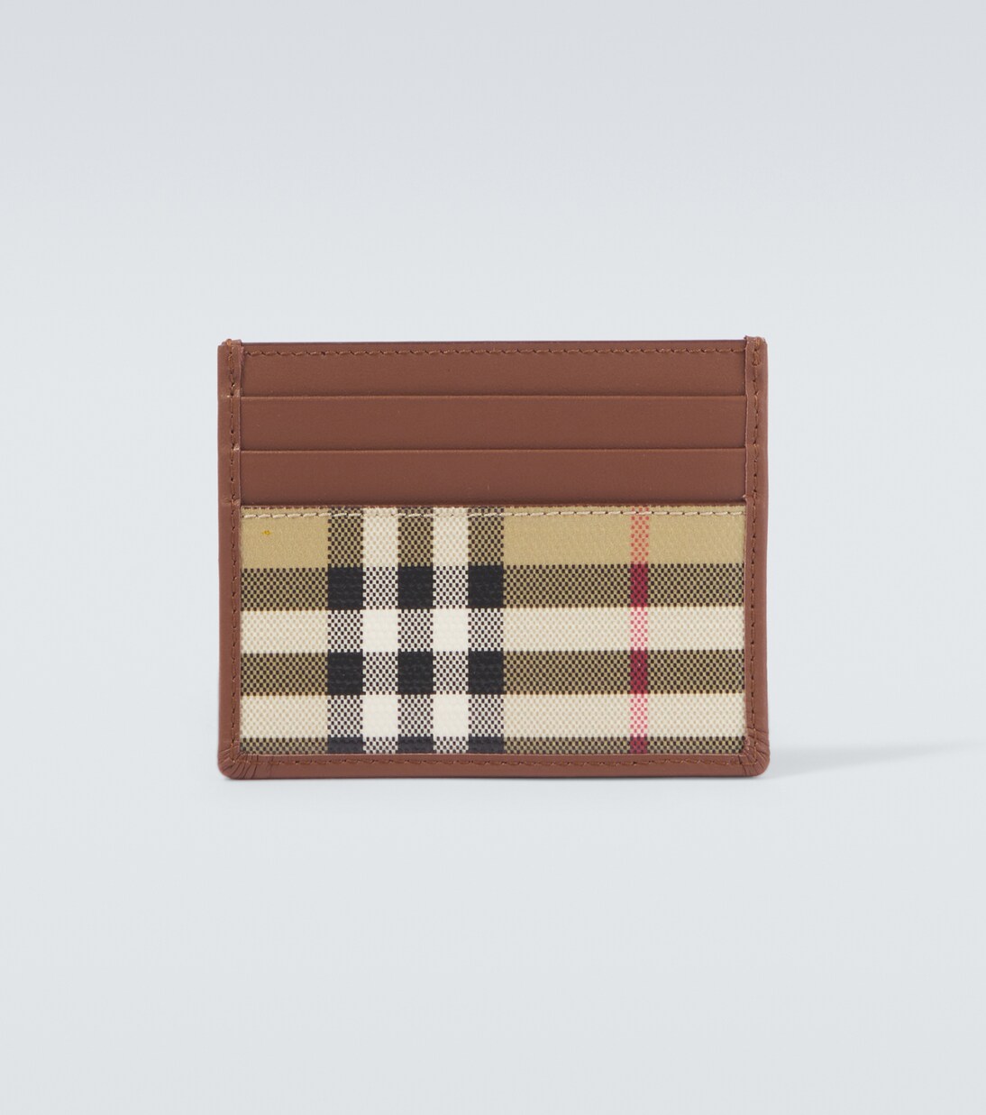 Burberry Check canvas card holder | Burberry