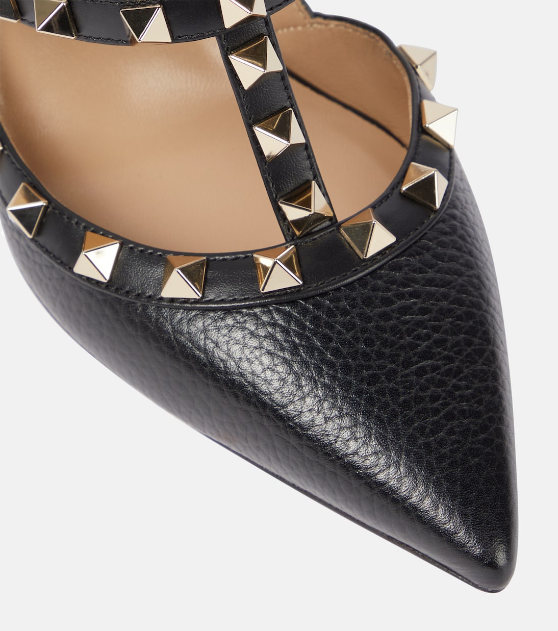 Pumps slingback Rockstud in pelle | Valentino Garavani
