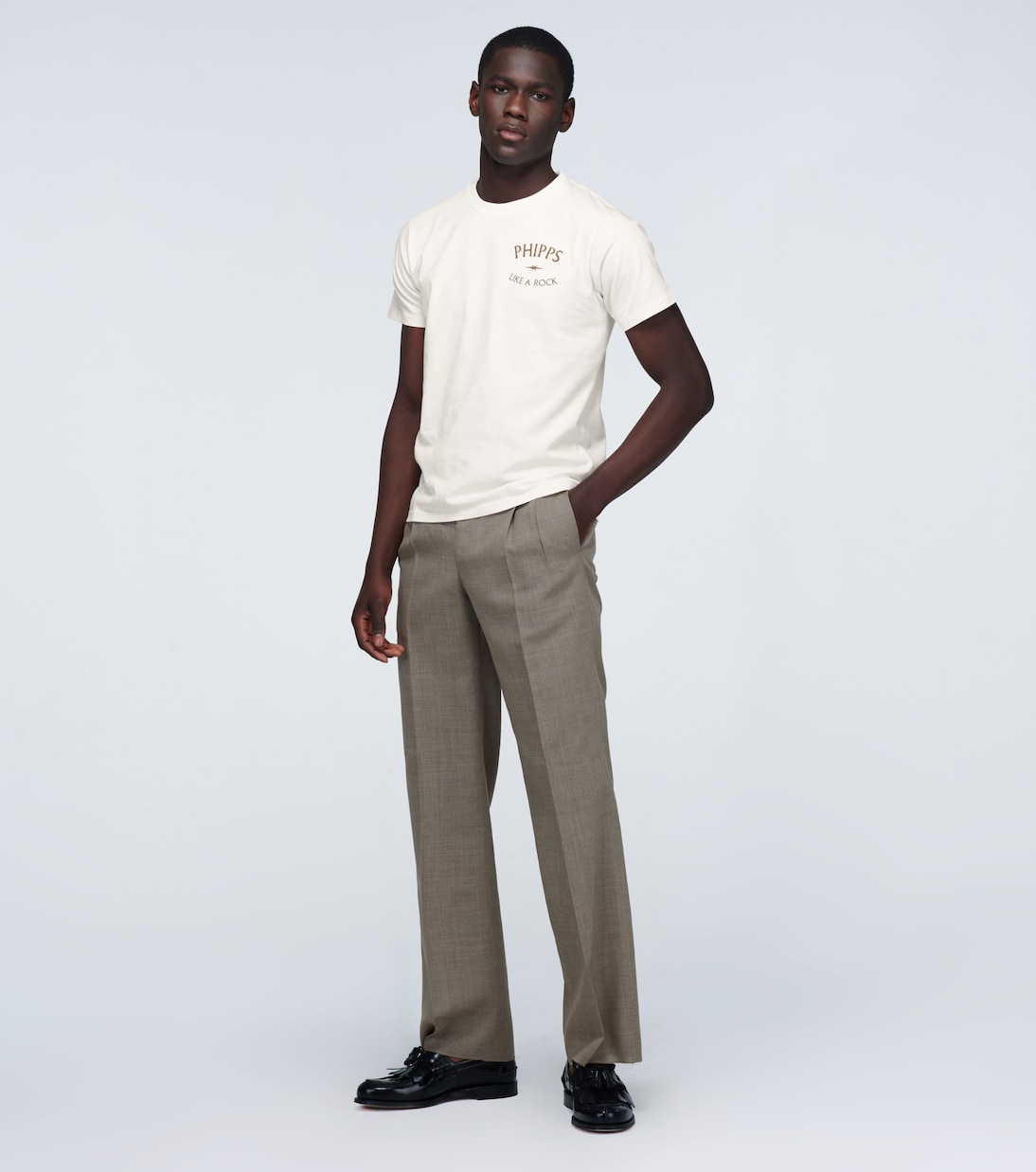 Like a Rock short-sleeved T-shirt | Phipps