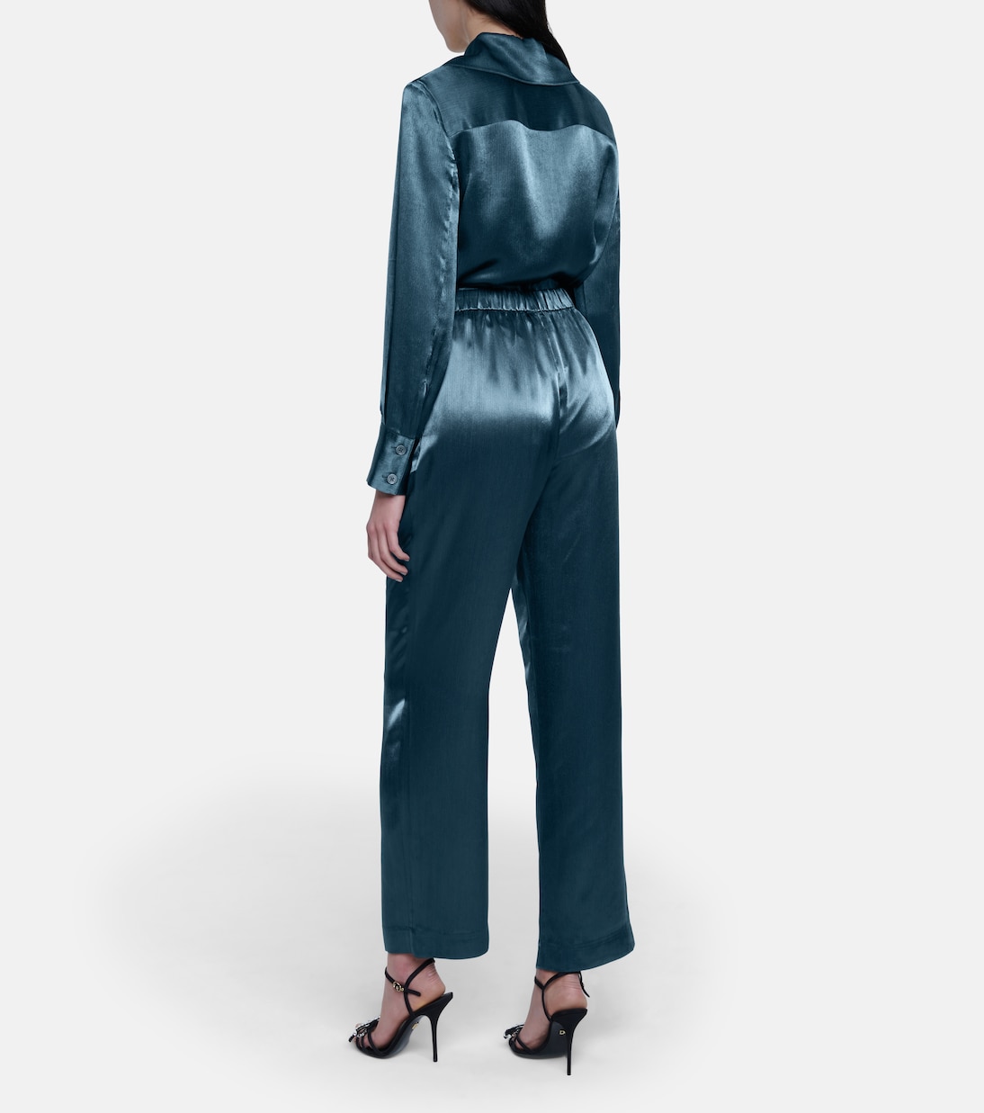 Oversize-Bluse aus Satin | CO