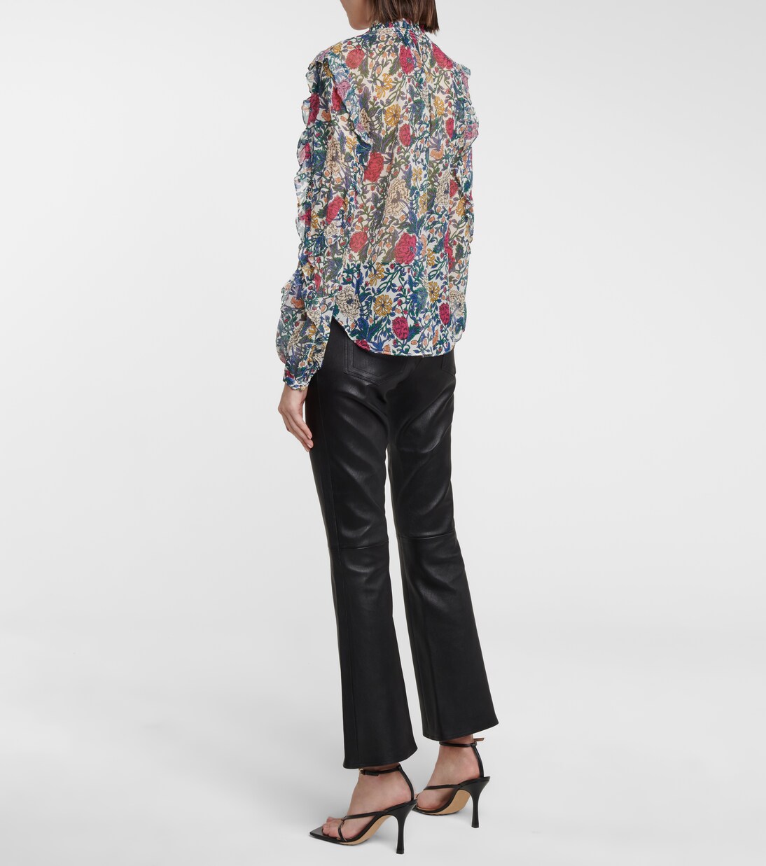 Blouse Abra en soie à fleurs | Veronica Beard