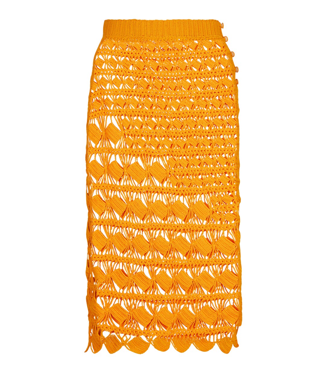 Crochet cotton midi skirt | Acne Studios