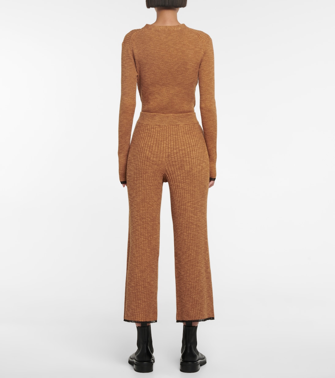 White Label Hose aus Rippstrick | Proenza Schouler