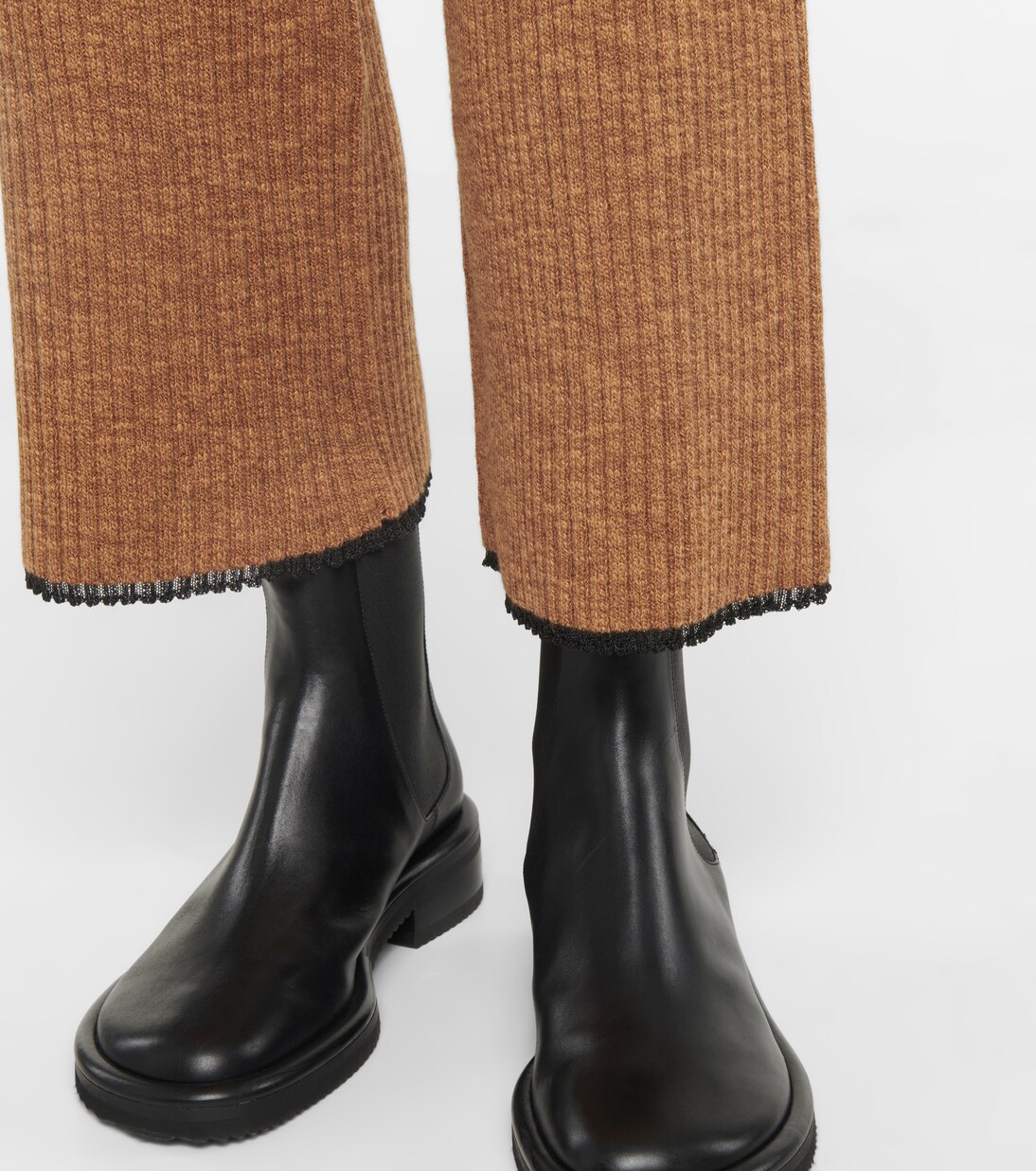 White Label Hose aus Rippstrick | Proenza Schouler