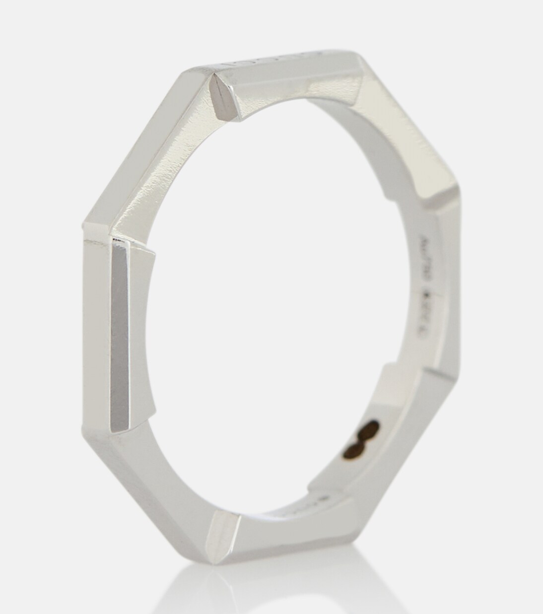 Bague Link To Love en or blanc 18 ct | Gucci