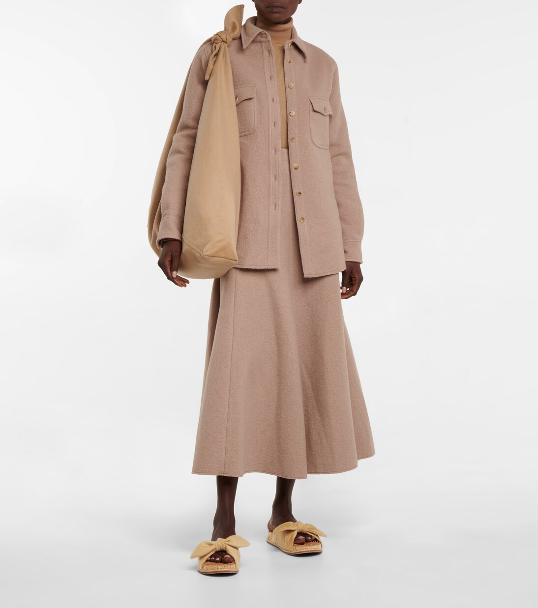 Pantoletten Virgil aus Kaschmir | Gabriela Hearst