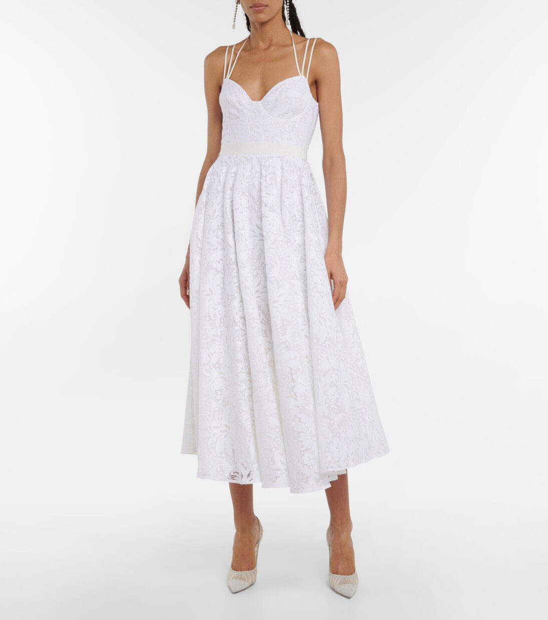 Robe Bridal Rea en dentelle | Erdem