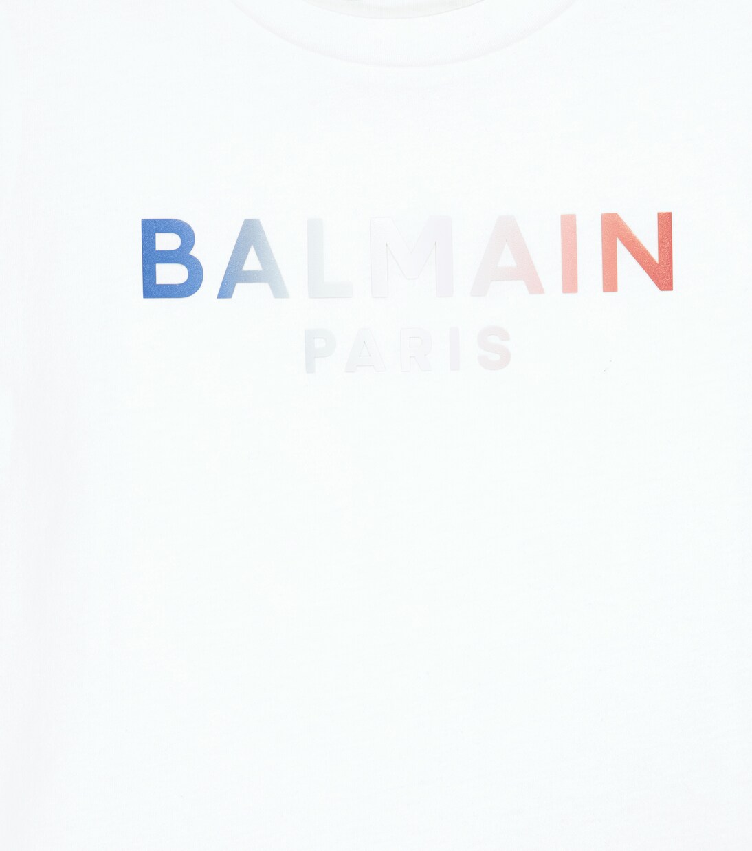Logo cotton T-shirt | Balmain Kids