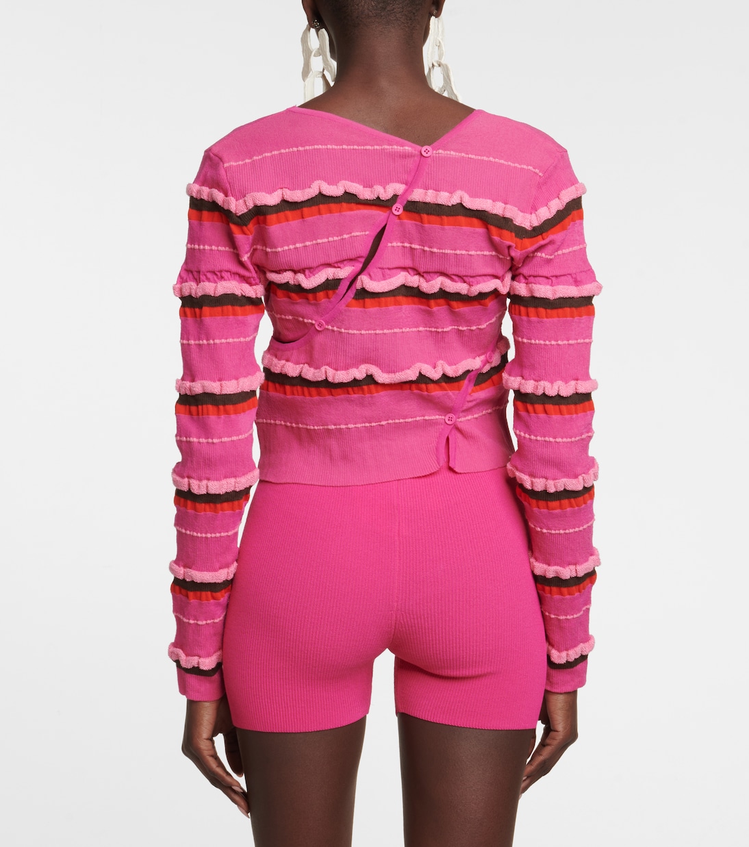 Le Short Pralu knitted biker shorts | Jacquemus