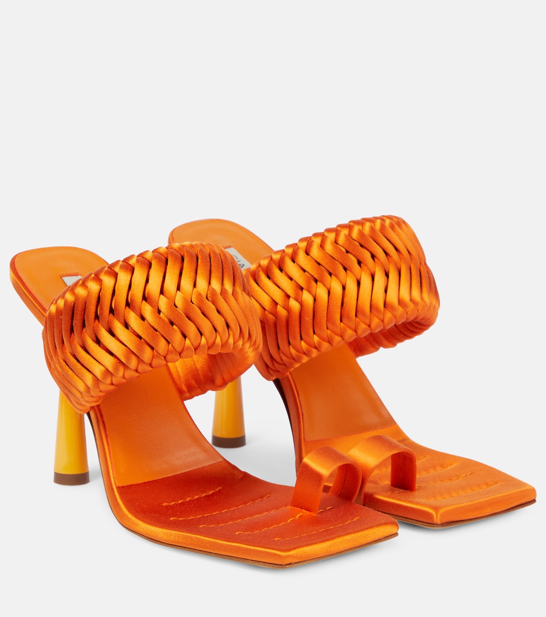 Sandalen Rosie 1 aus Satin | Gia Borghini