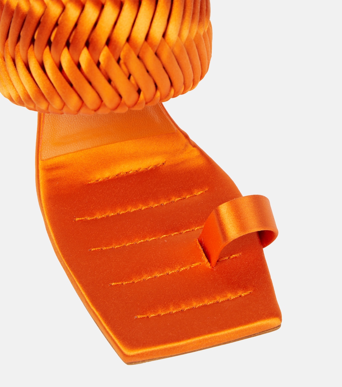 Sandalen Rosie 1 aus Satin | Gia Borghini