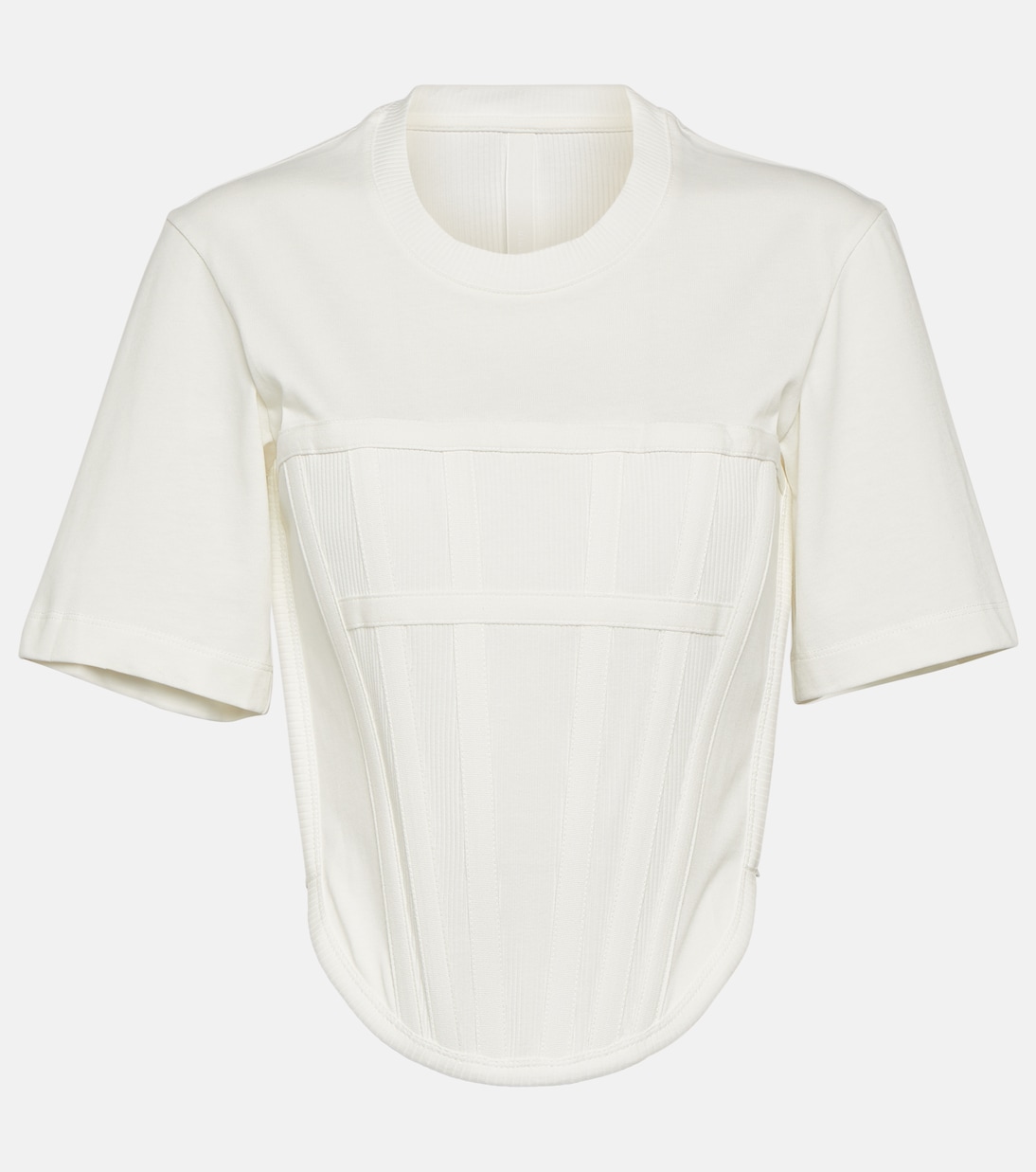 T-Shirt aus Baumwoll-Jersey | Dion Lee