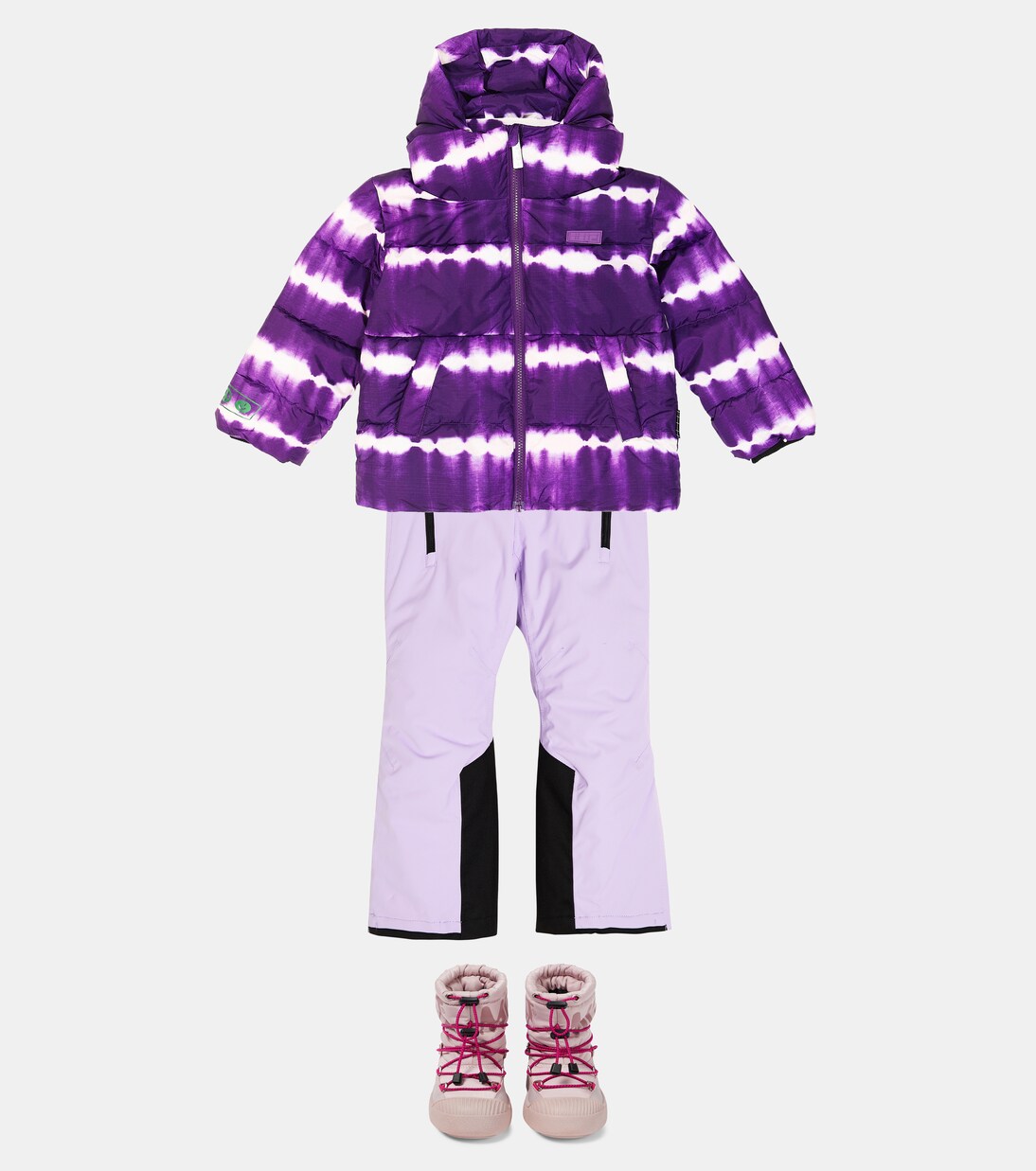 Hilo tie-dye puffer jacket | Molo