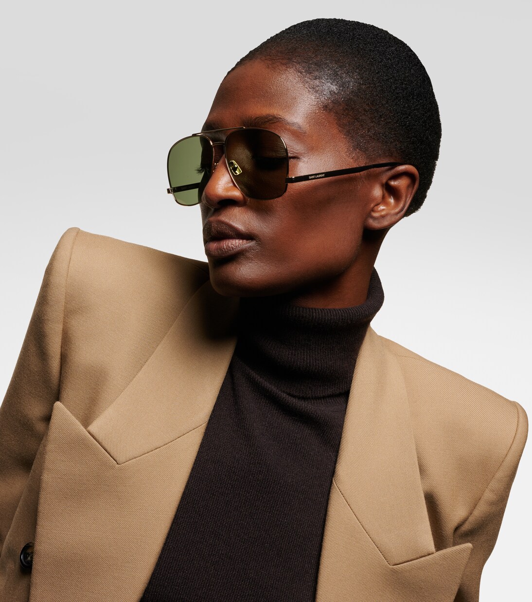 SL 653 Leon aviator sunglasses | Saint Laurent