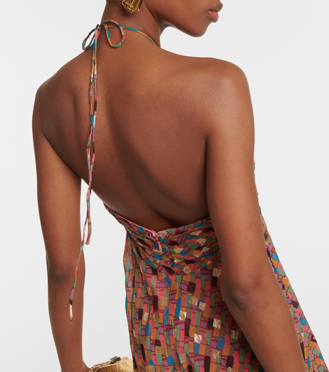 Maxikleid Samira aus Georgette | Rixo