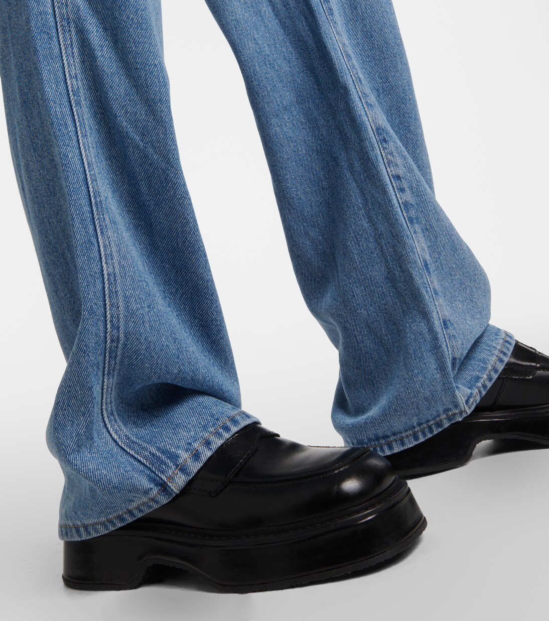 Tess high-rise straight jeans | 7 For All Mankind