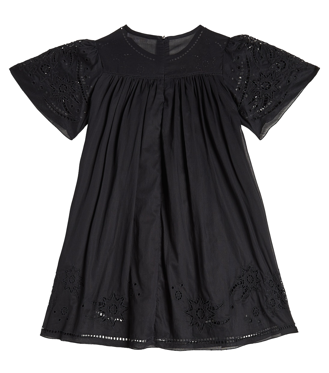 Ruffled cotton dress | Chloé Kids
