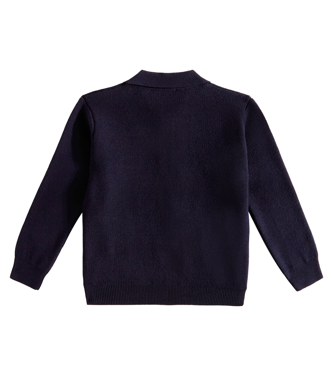 Logo wool polo sweater | Versace Kids