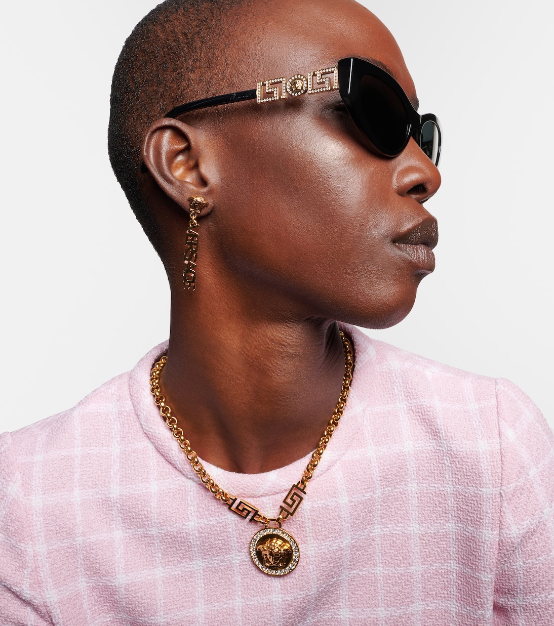 Lunettes de soleil œil-de-chat Medusa | Versace