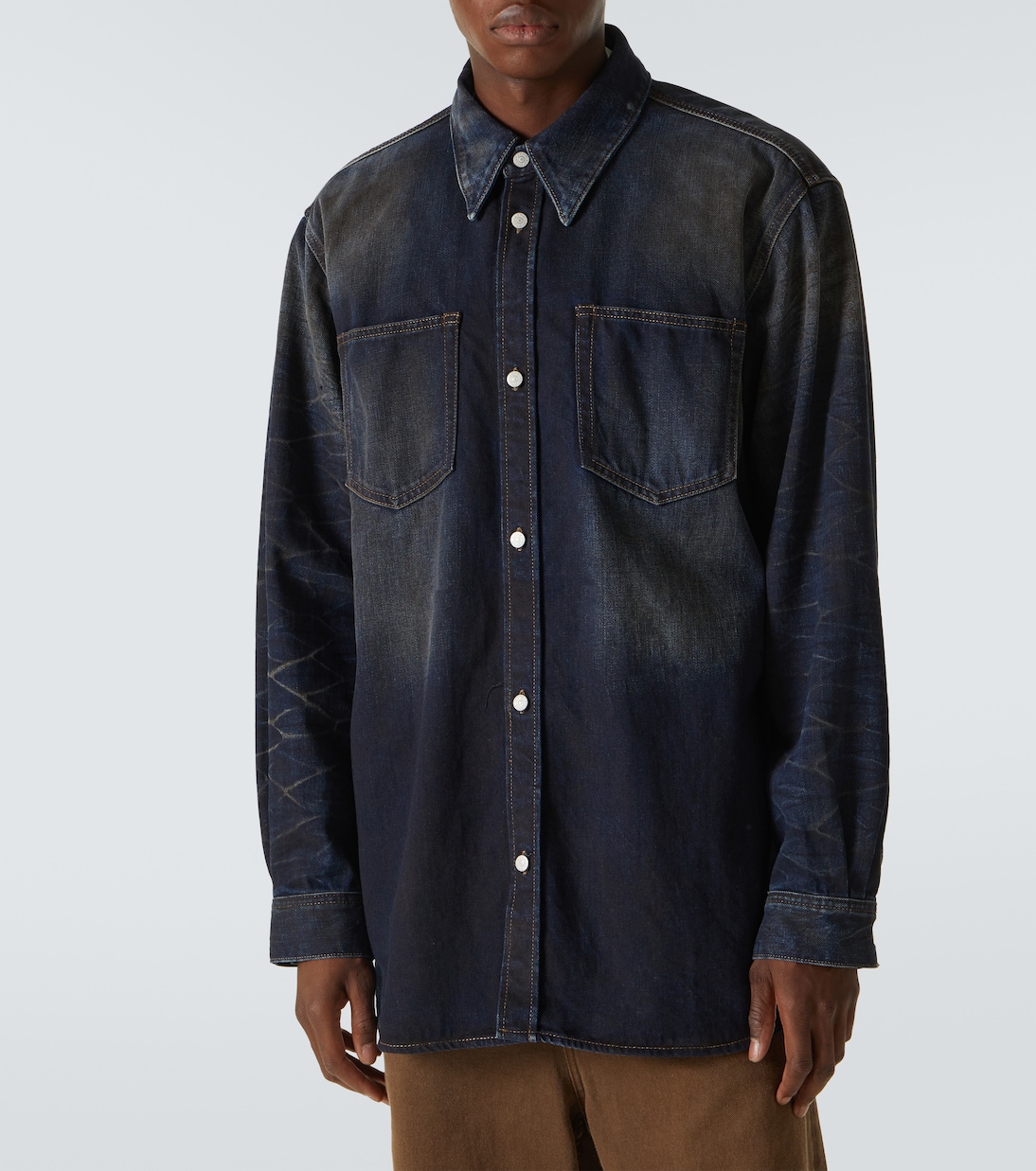 Hemdjacke aus Denim | Acne Studios