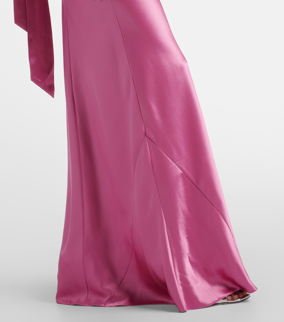 Pandora satin maxi dress | Galvan